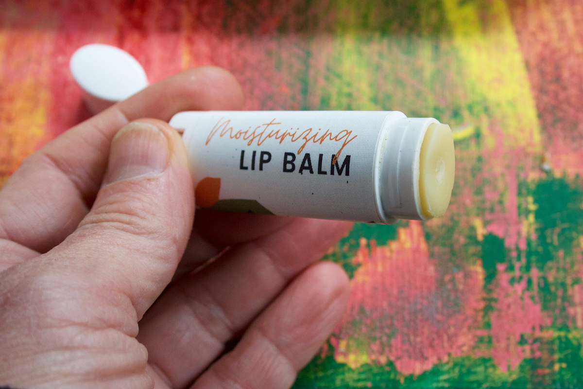Moisturizing Lip Balm Closeup