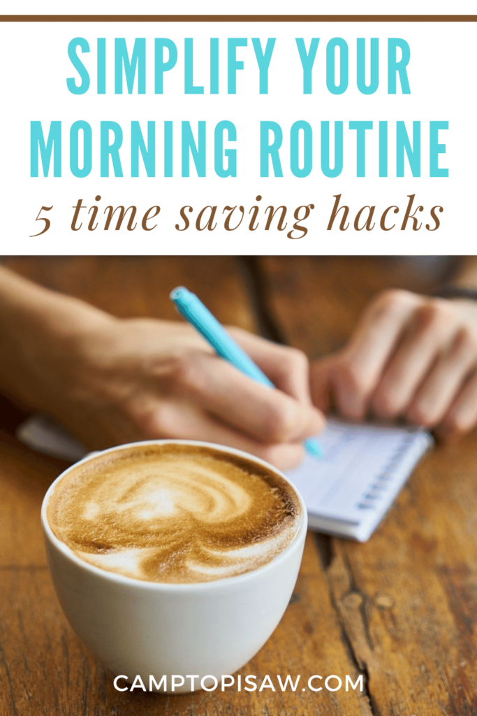 Simplify Your Morning Routine