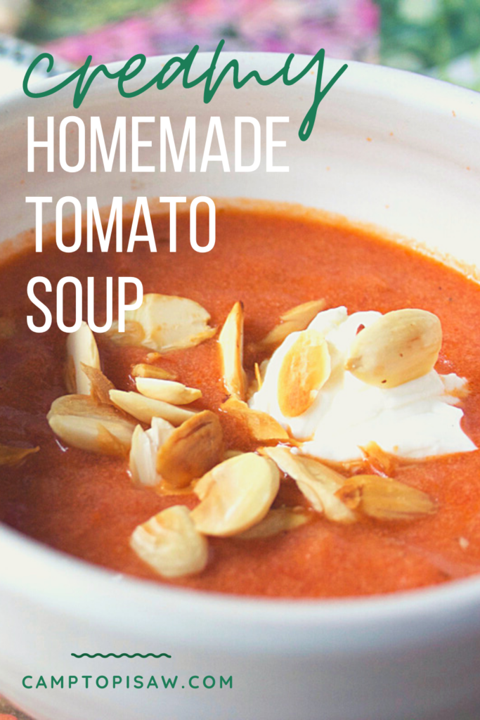 Creamy Homemade Tomato Soup