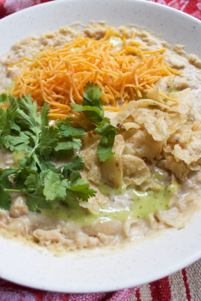 White Bean Chicken Chili