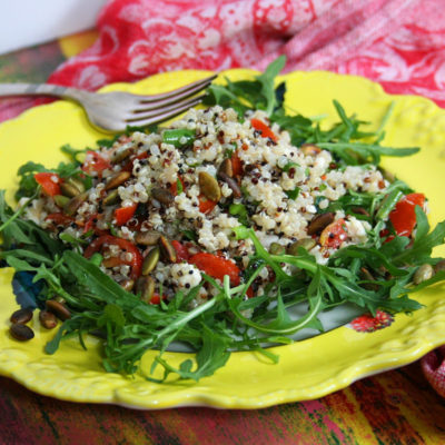 Mediterranean Herb Quinoa Salad
