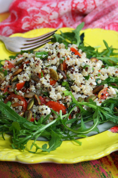 Mediterranean Herb Quinoa Salad