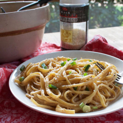 Sesame Peanut Butter Noodles