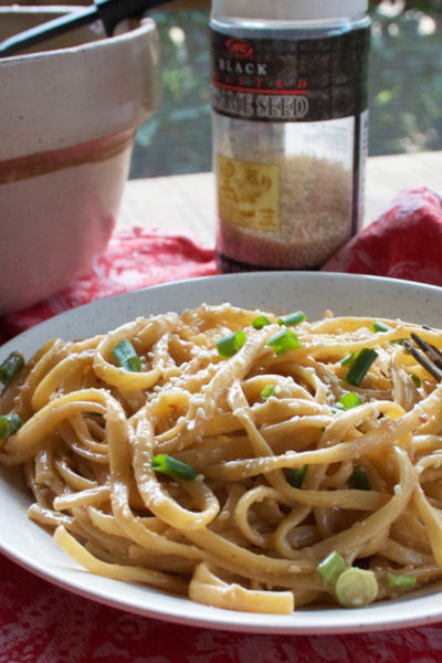 Sesame Peanut Butter Noodles