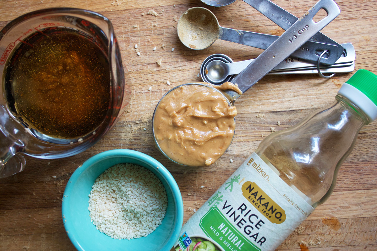 Sesame Peanut Butter Noodles