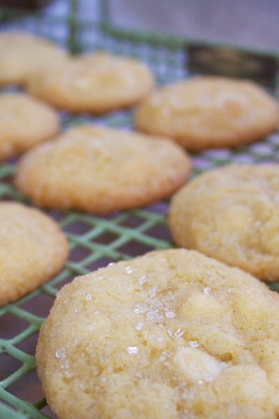Creamsicle crinkle cookies