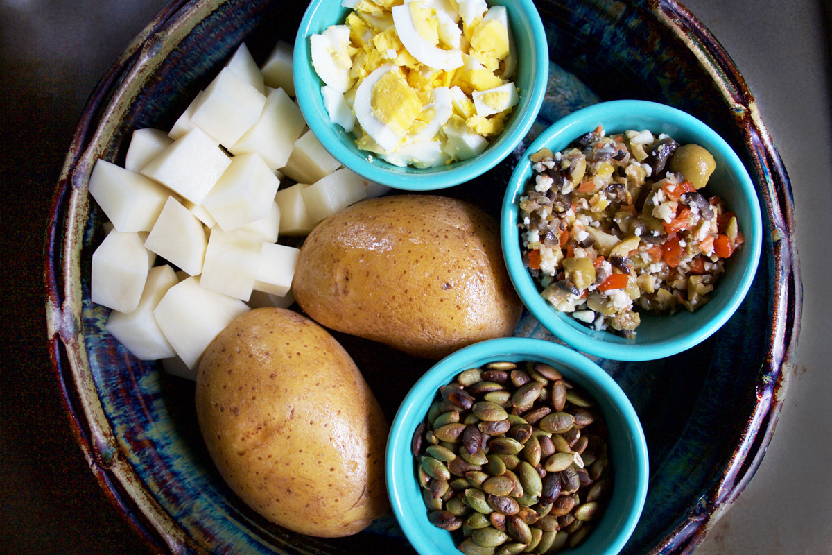 Easy Italian Potato Salad