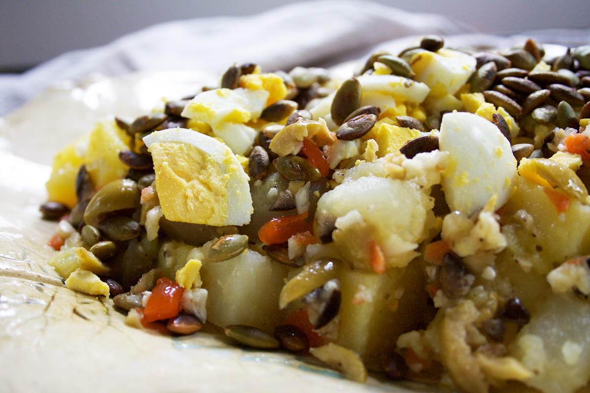 Easy Italian Potato Salad