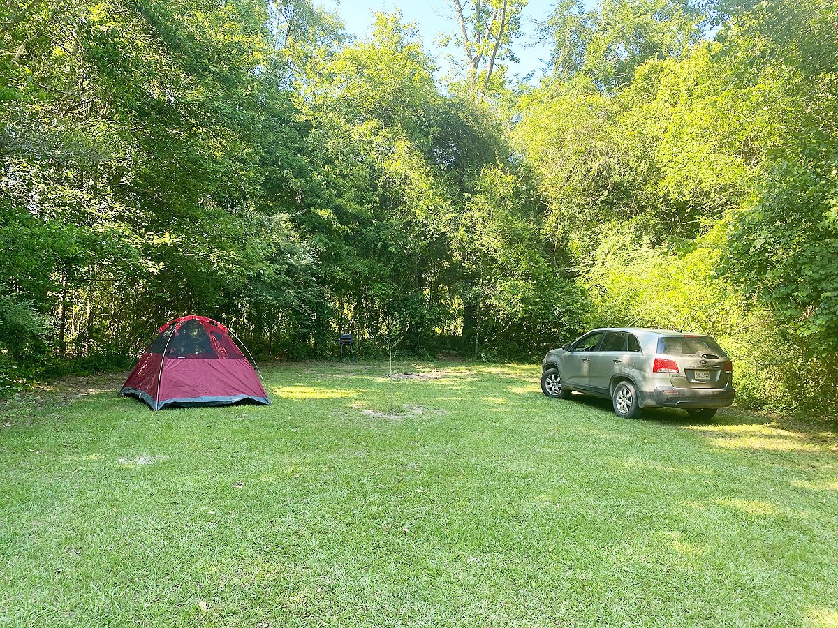Camp Topisaw Mississippi Camping Site 3